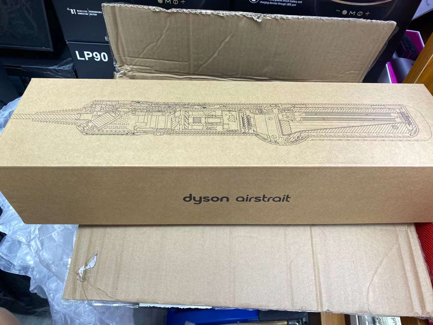 New Dyson Air straight Multi-Styler Complete Long