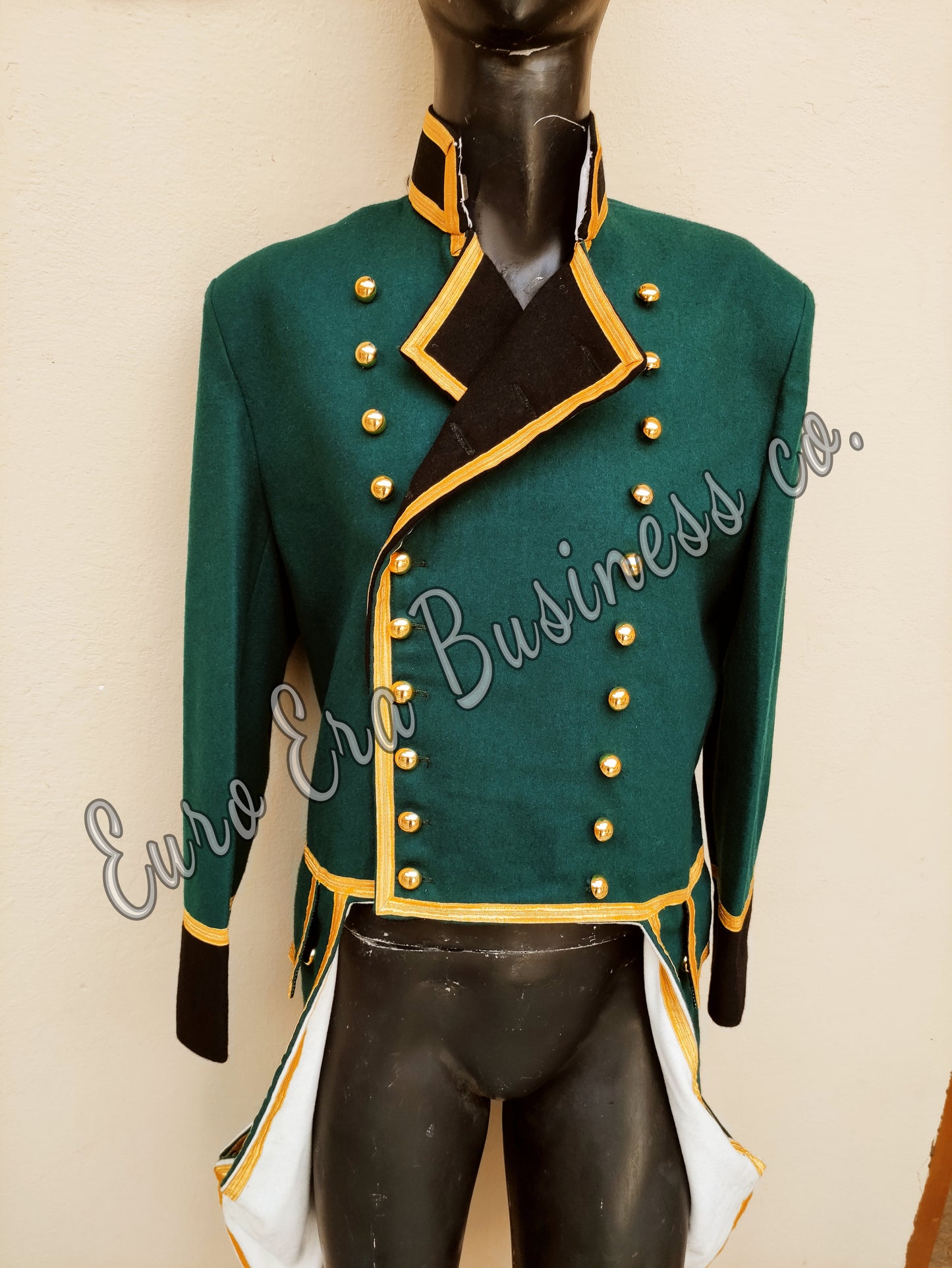 Napoleonic British Regency 18th Century Naval Captain Frock Coat Jacket