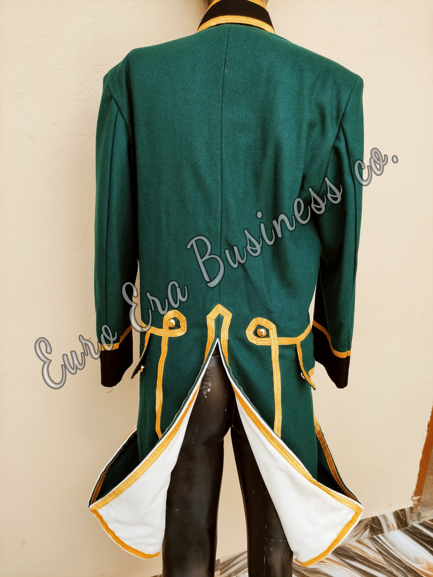 Napoleonic British Regency 18th Century Naval Captain Frock Coat Jacket