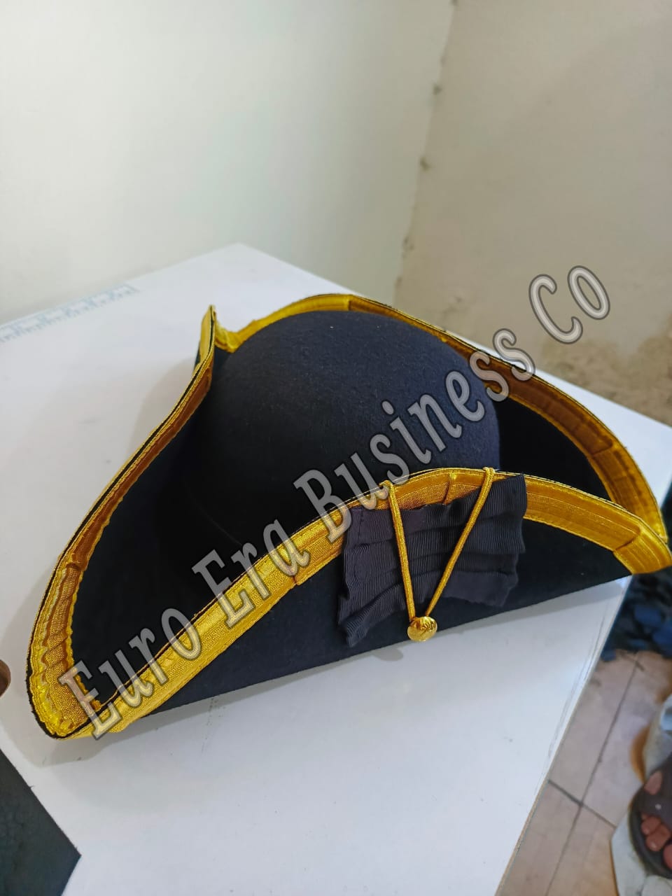 Napoleonic Revolutionary War Military Officer Tricorn HAT