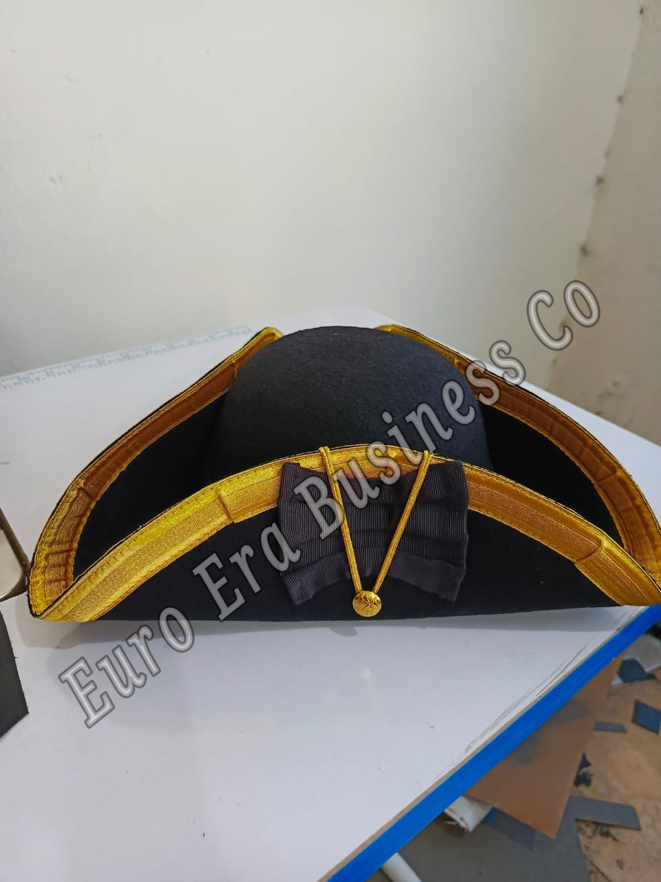 Napoleonic Revolutionary War Military Officer Tricorn HAT