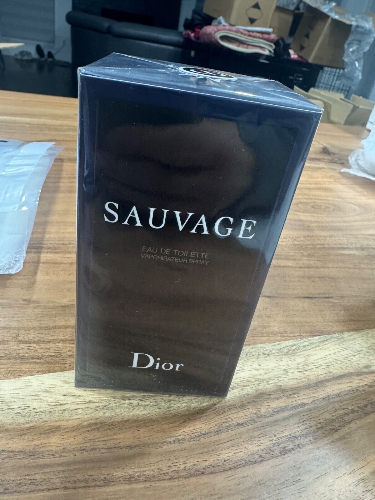 Christian Dior Sauvage Eau De Parfum Spray For Men, 3.4 Ounce