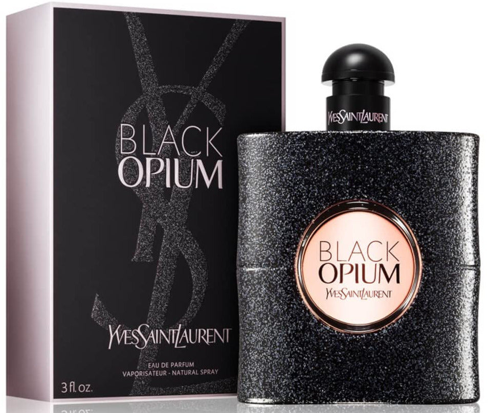Yves Saint Laurent Eau De Parfum Spray for Women, Black Opium, 3 Ounce 90 ml