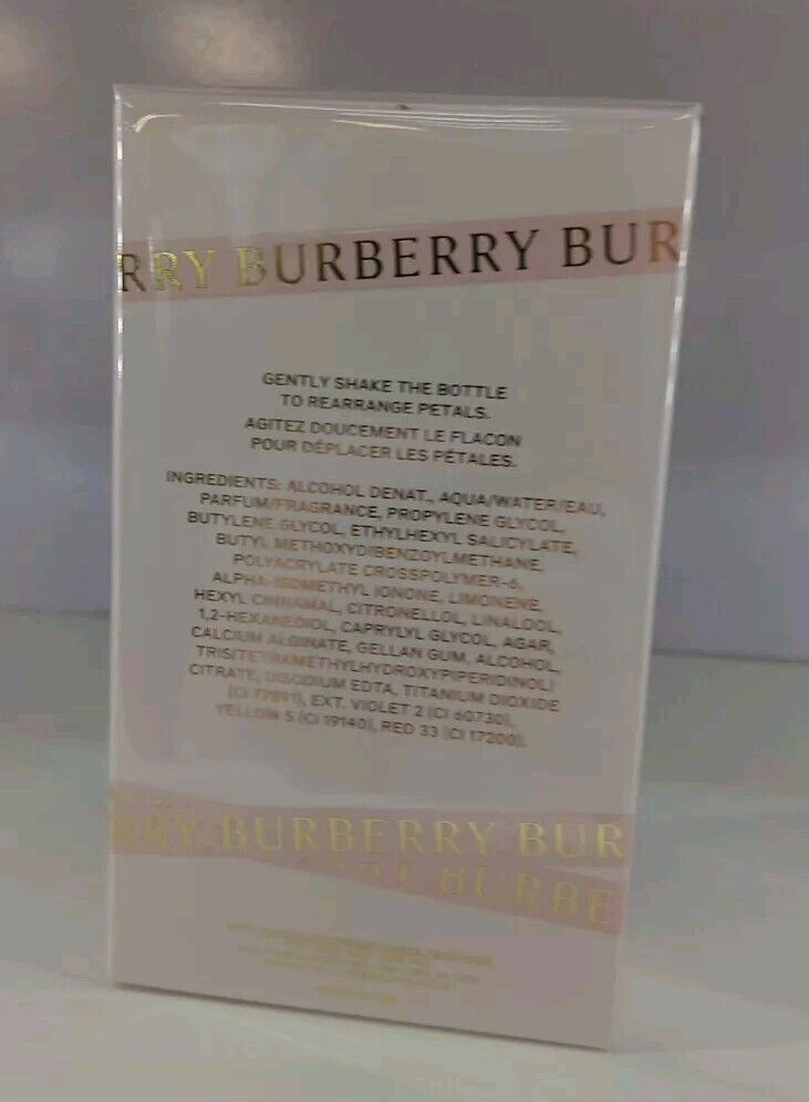 Burberry Her Eau De Perfum 3.3 oz 100 ML For Women