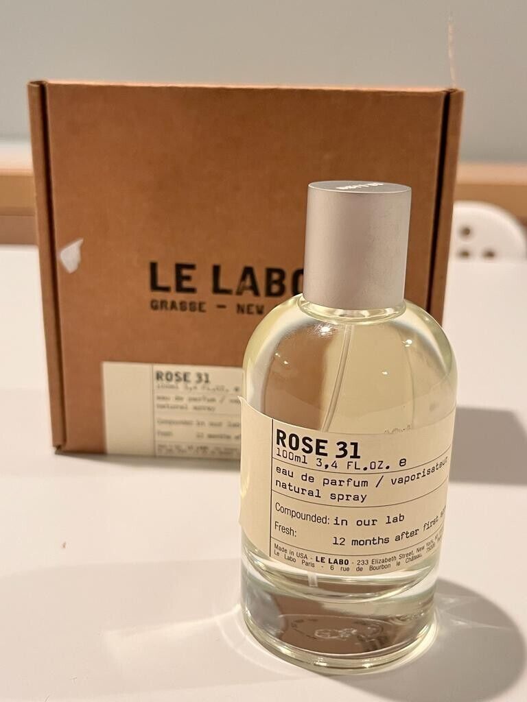 Le Labo Grasse New York Rose 31 New Open Box 3.4 Fl.oz Eau De Parfume
