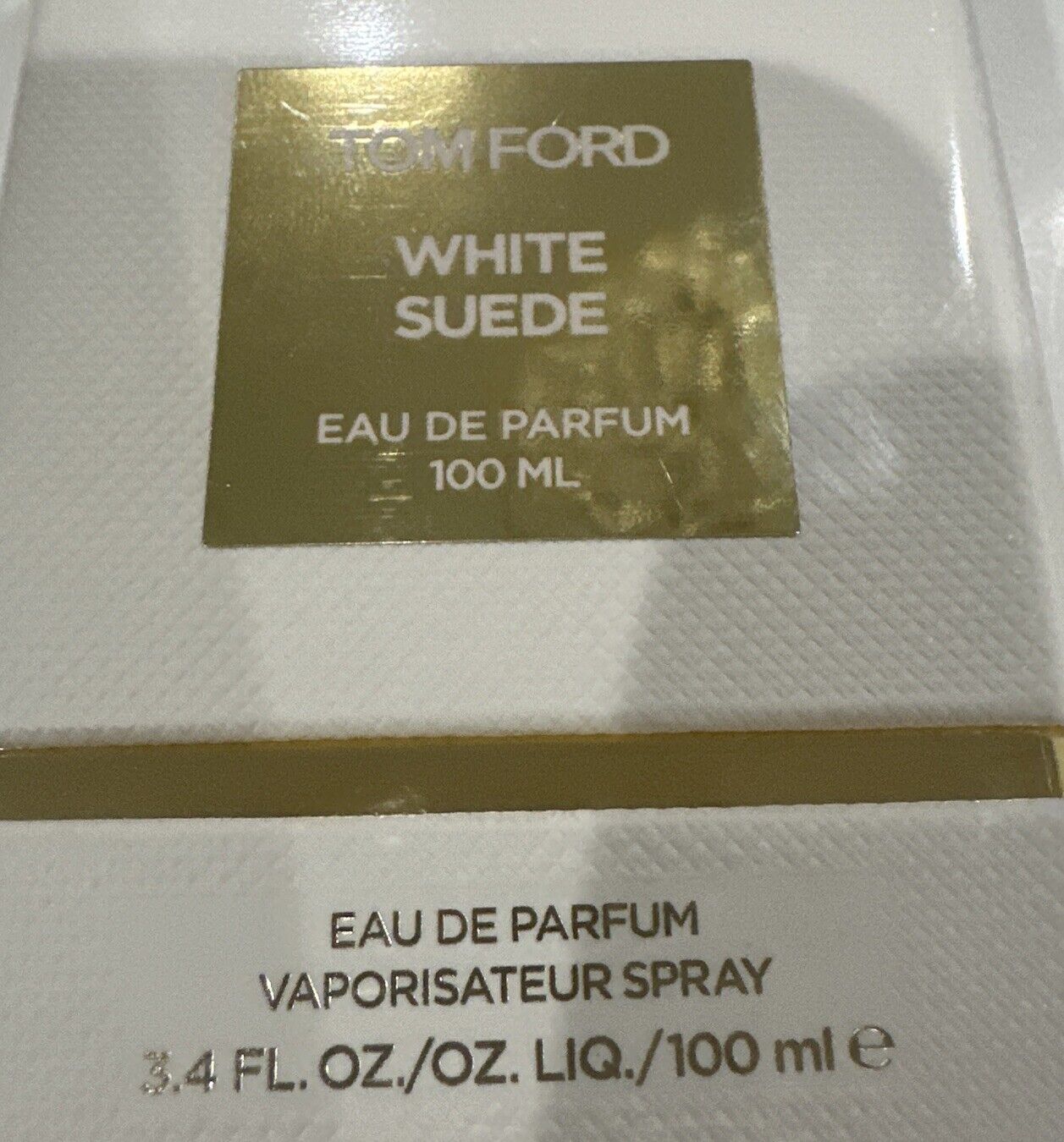 Tom Ford White Suede 3.4 oz 100 ML Eau De Parfum Spray