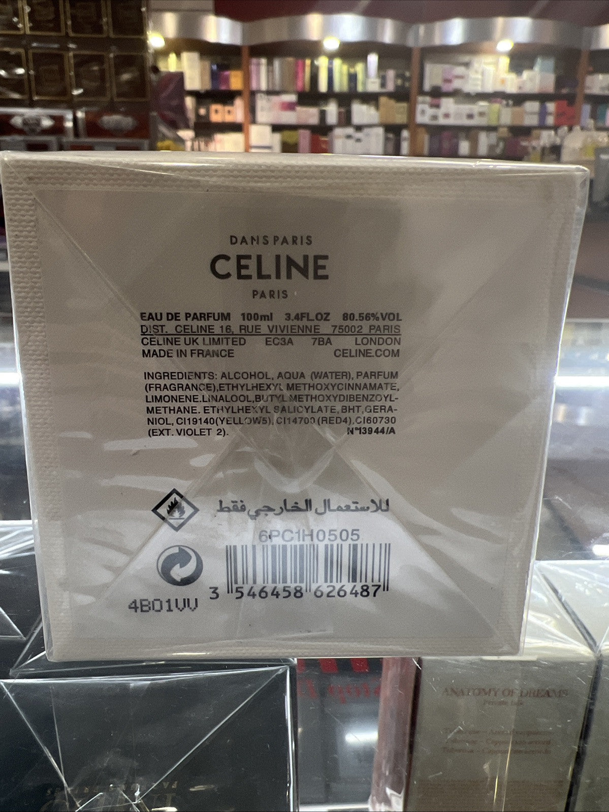 Celine Dans Paris 3.4 oz 100 ML Eau De Parfum