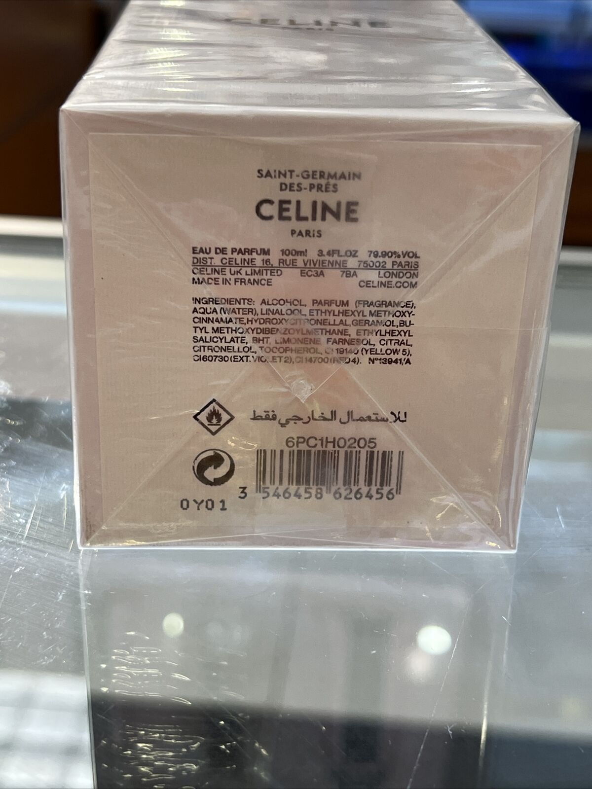 CELINE SAINT-GERMAIN-DES-PRES 3.4 OZ 100 ML EAU DE PARFUM PERFUME