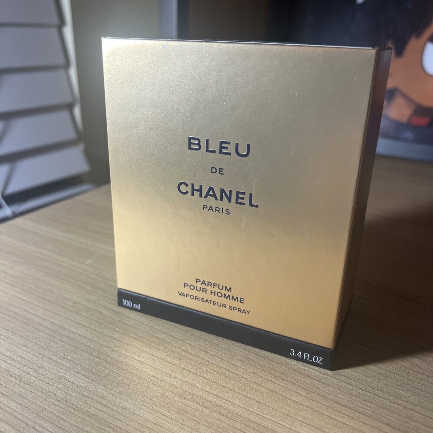 New Bleu De Chanel De Eau De Spray For Men AUTHENTIC 3.4fl.oz 100ml CHANEL