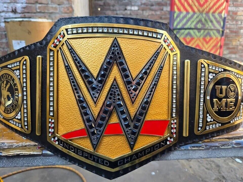 john cena new undisputed championship belt wrestling replica title