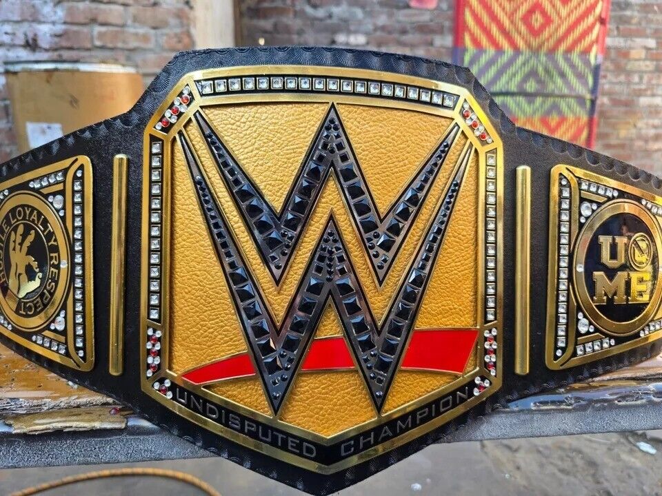 john cena new undisputed championship belt wrestling replica title