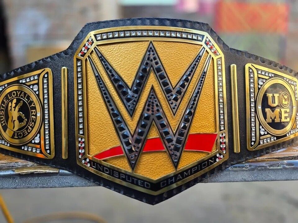 john cena new undisputed championship belt wrestling replica title