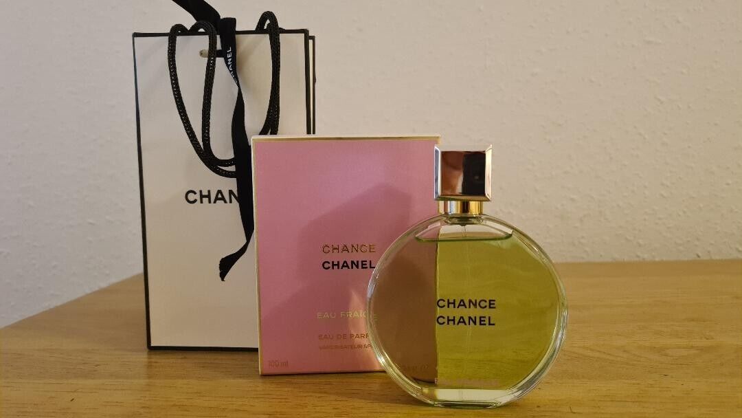Chanel Chance Eau Fraiche Eau De Toilette EDT Spray 3.4 Fl Oz 100ML Women Perfume