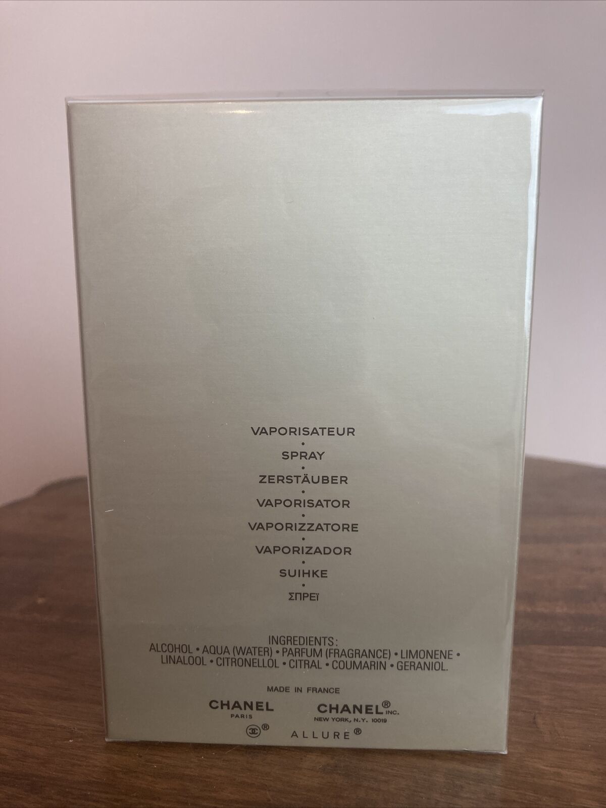 CHANEL Allure Homme Edition BLANCHE Eau de PARFUM Spray 3.4oz/100ml