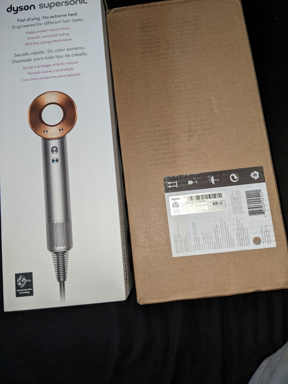 New Dyson Supersonic™ Professional Hair Dryer HD07