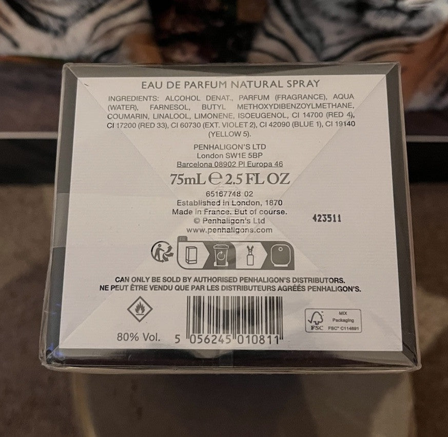 Penhaligon’s The World According to Arthur 3.4 OZ 100 ML EAU DE PARFUM SPRAY
