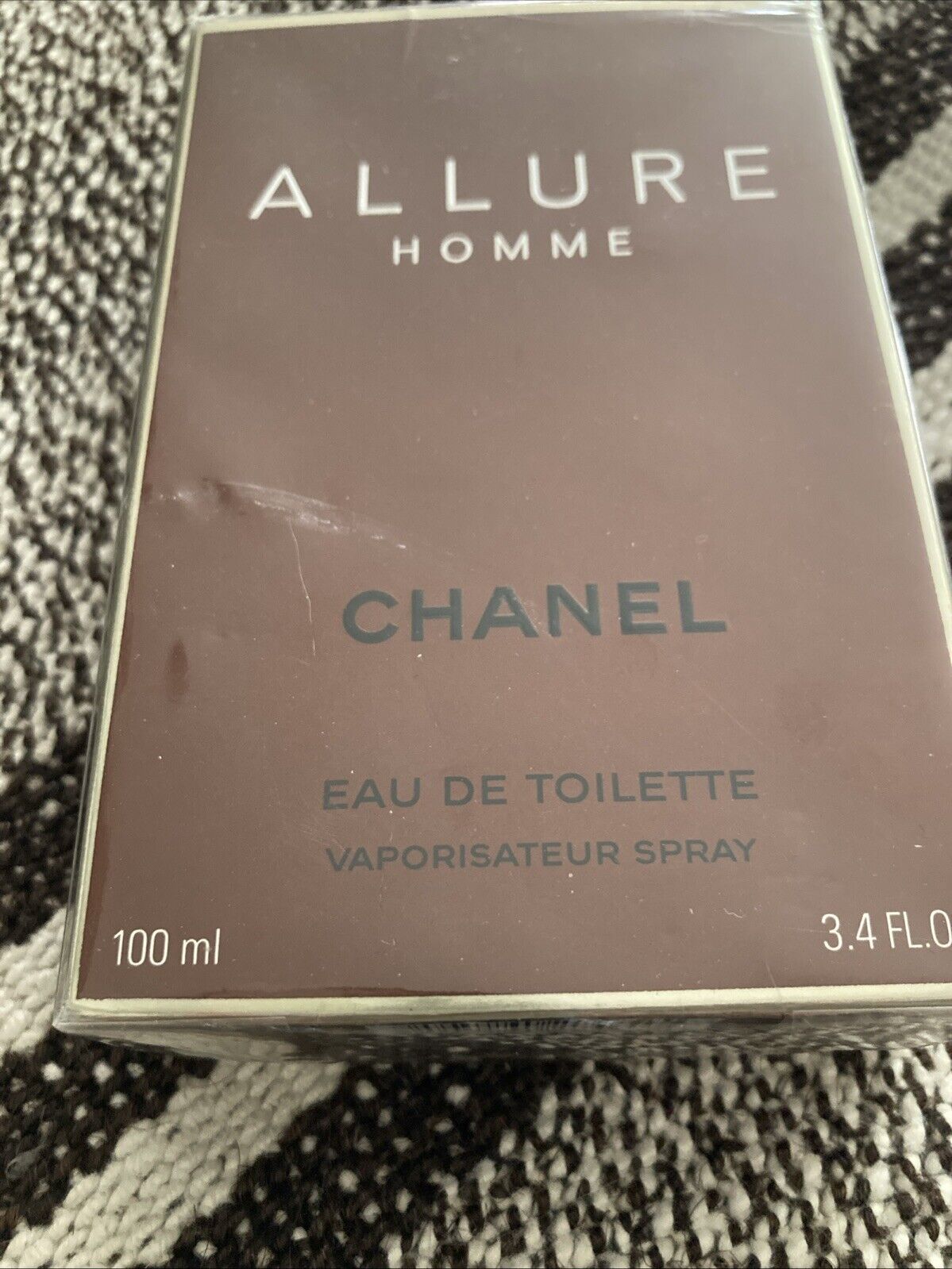 CHANEL ALLURE HOMME for Men Cologne 3.4oz / 100ml EDT