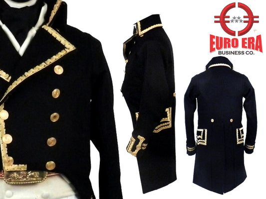 NAPOLEONIC French Revolution General Miranda Military Jacket Frock Coat
