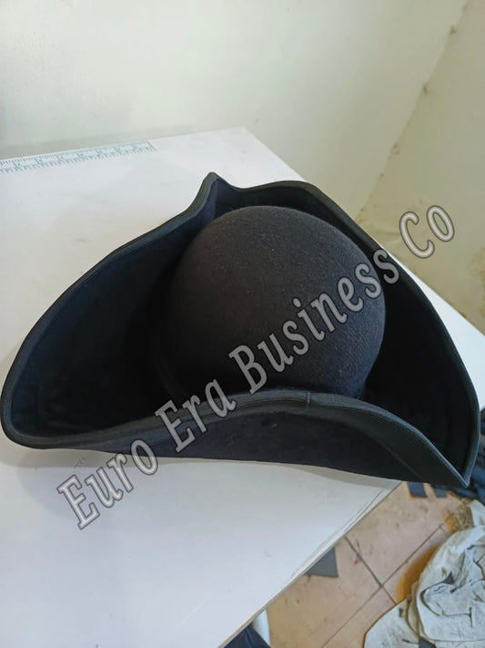 Napoleonic Revolutionary War Military Officer Tricorn HAT