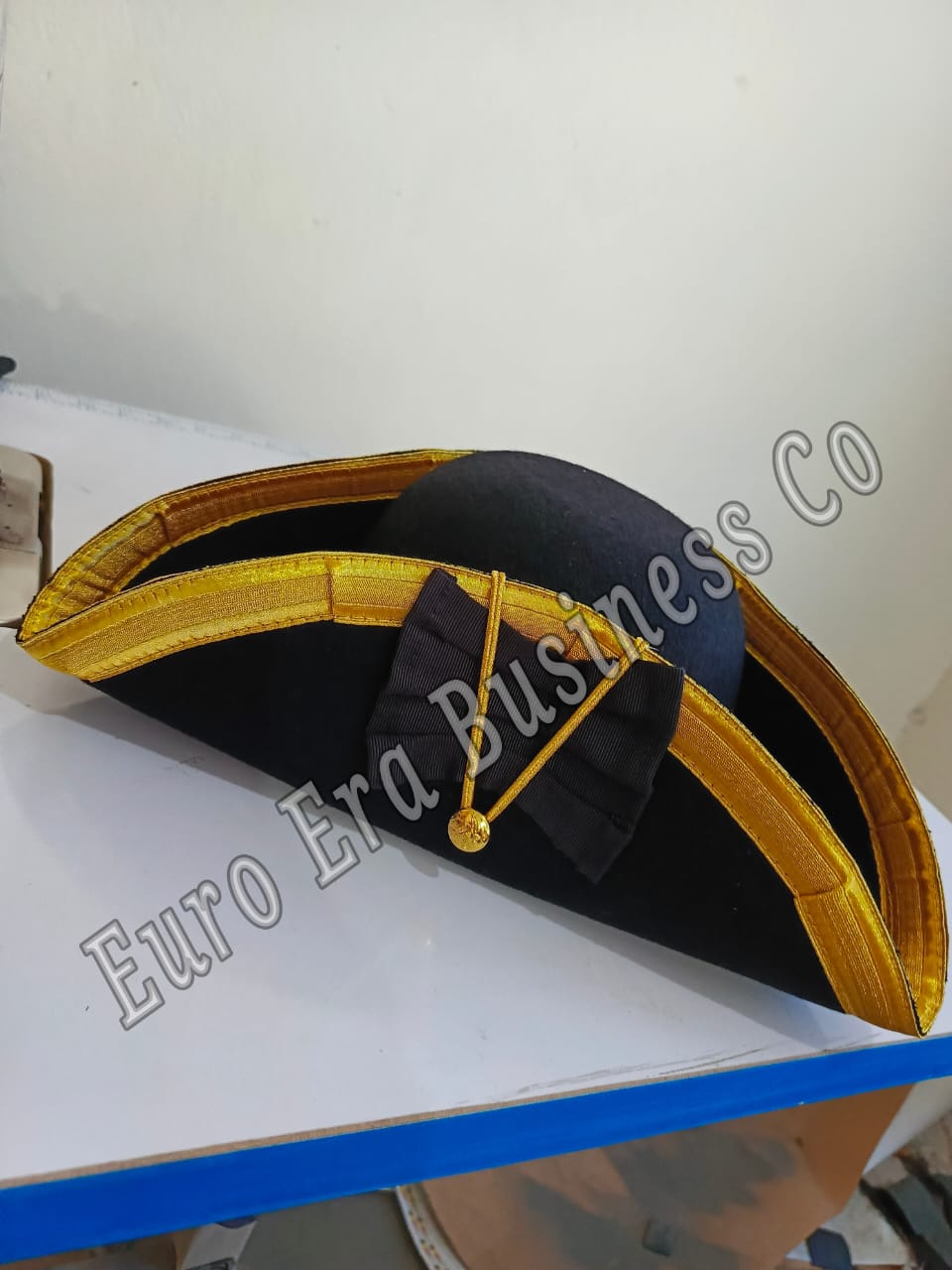 Napoleonic Revolutionary War Military Officer Tricorn HAT