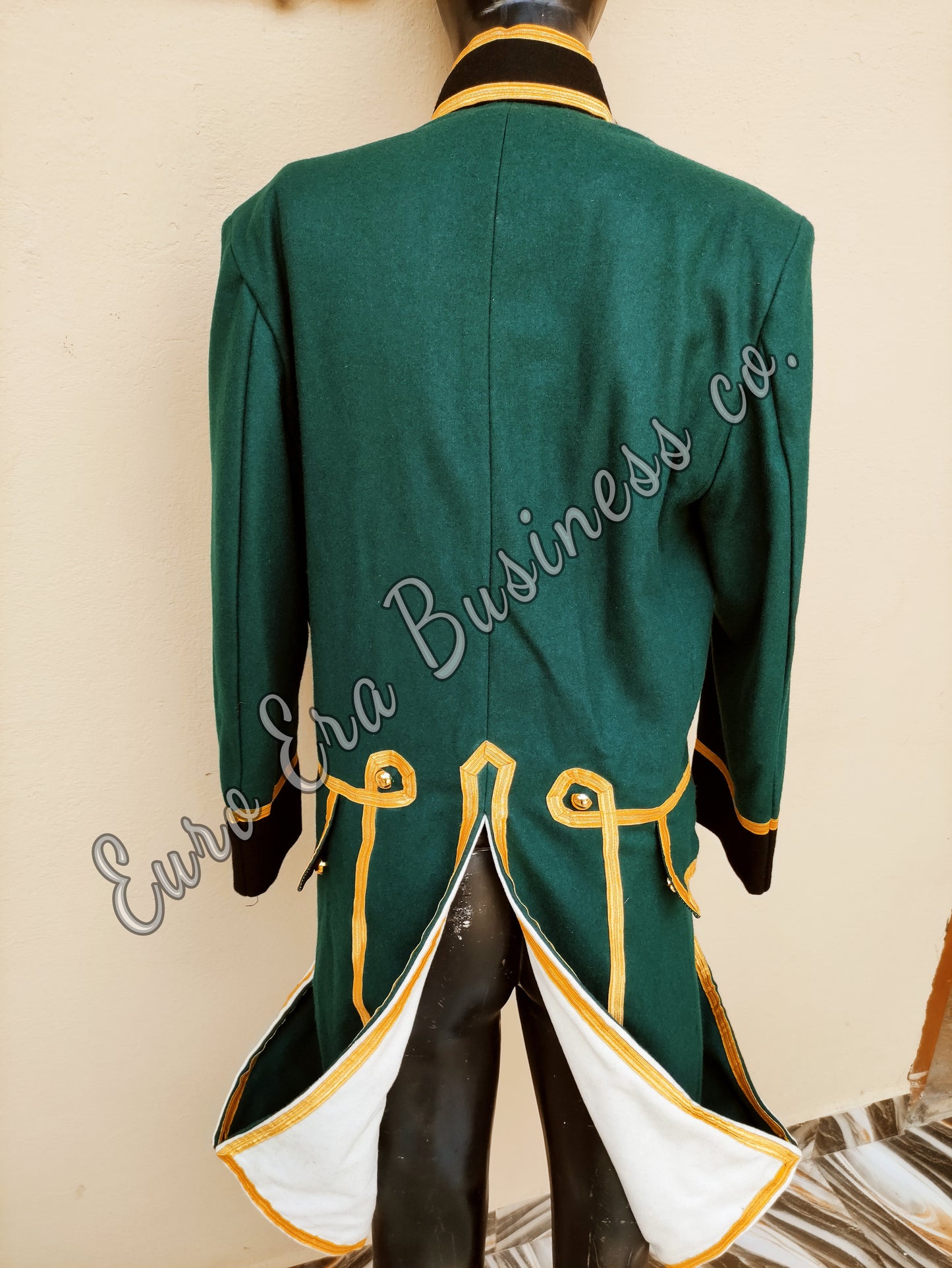 Napoleonic British Regency 18th Century Naval Captain Frock Coat Jacket