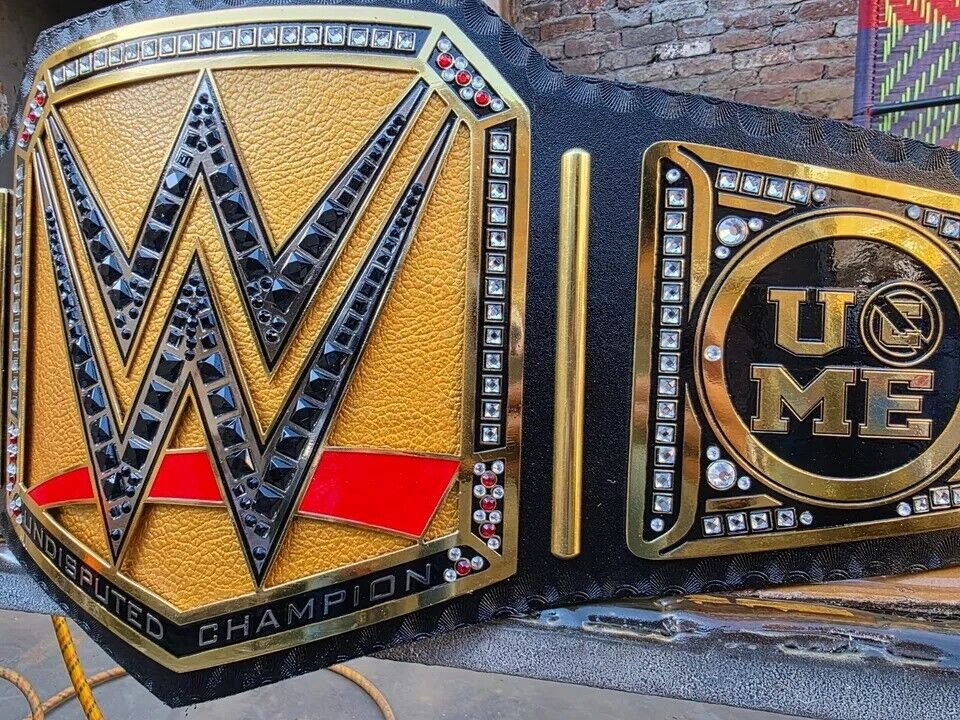 john cena new undisputed championship belt wrestling replica title