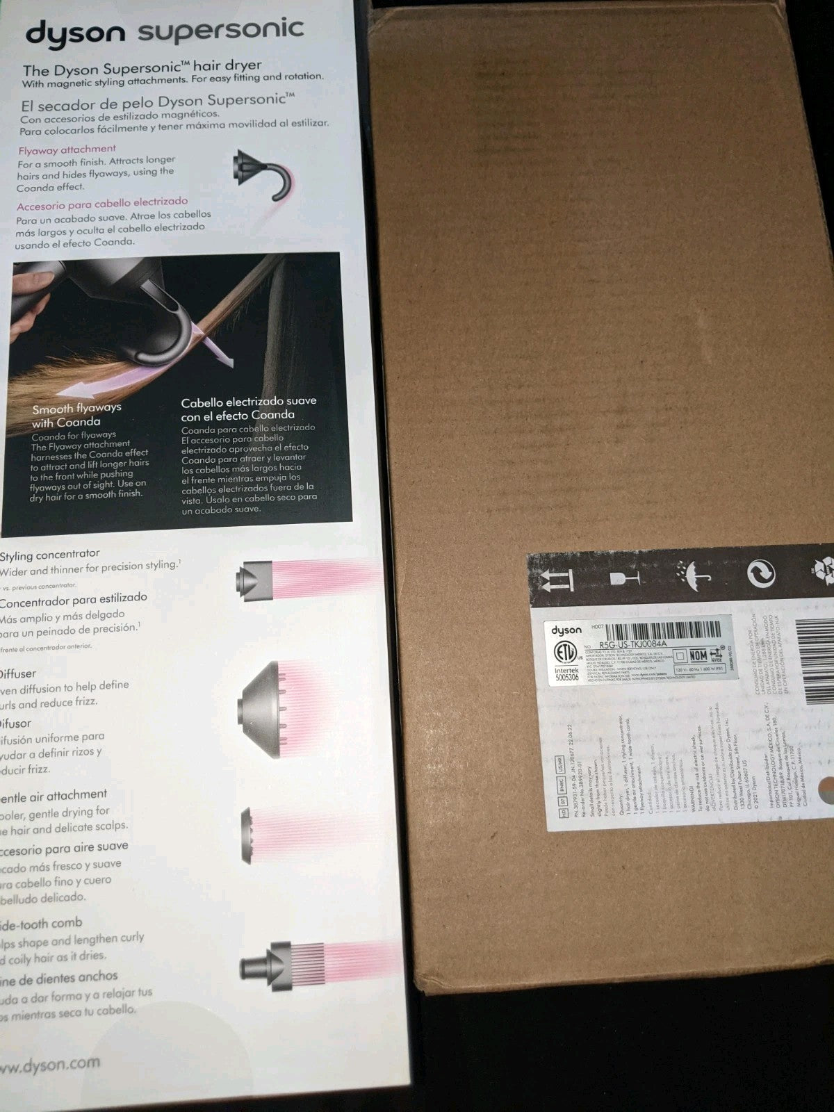 New Dyson Supersonic™ Professional Hair Dryer  HD07